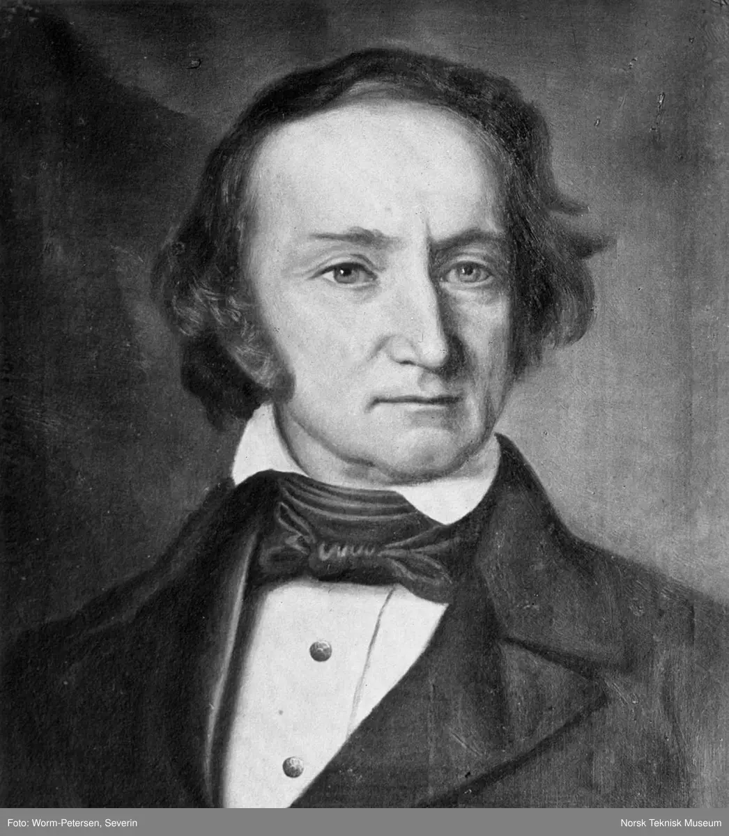 Christopher Hansteen portrett Norsk Teknisk Museum / DigitaltMuseum