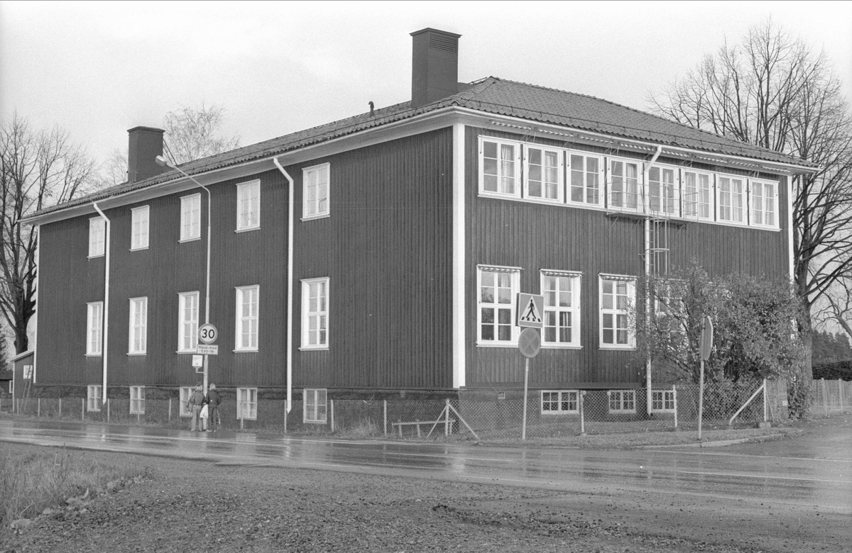 Skolhus, Gamla Uppsala skola, Gamla Uppsala, 1978 - Upplandsmuseet ...