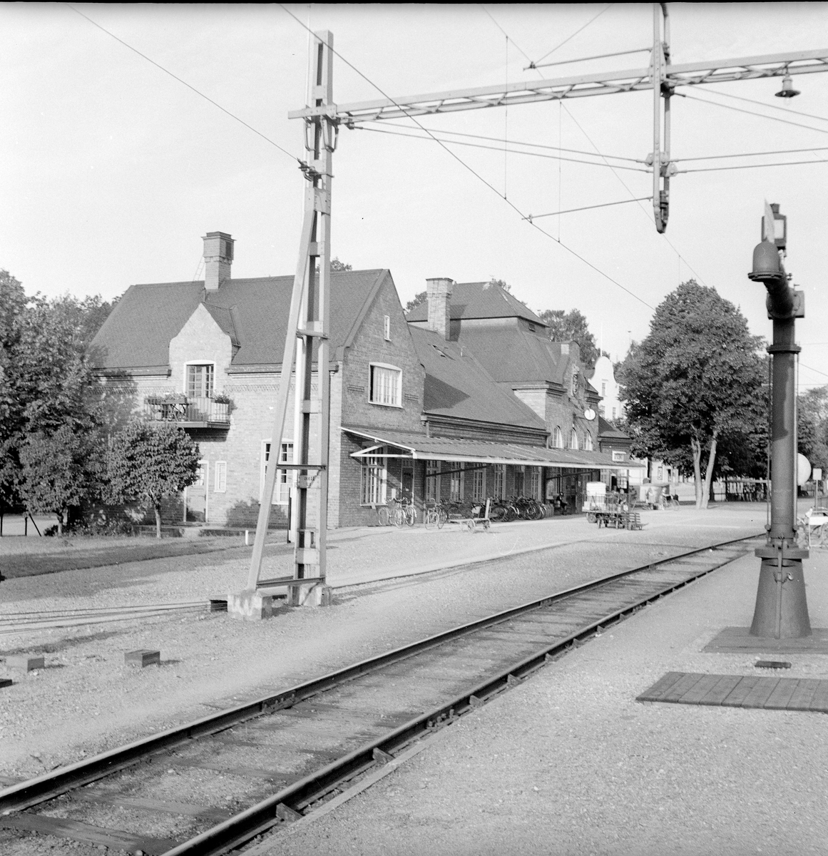 Gnesta station. - Järnvägsmuseet / DigitaltMuseum